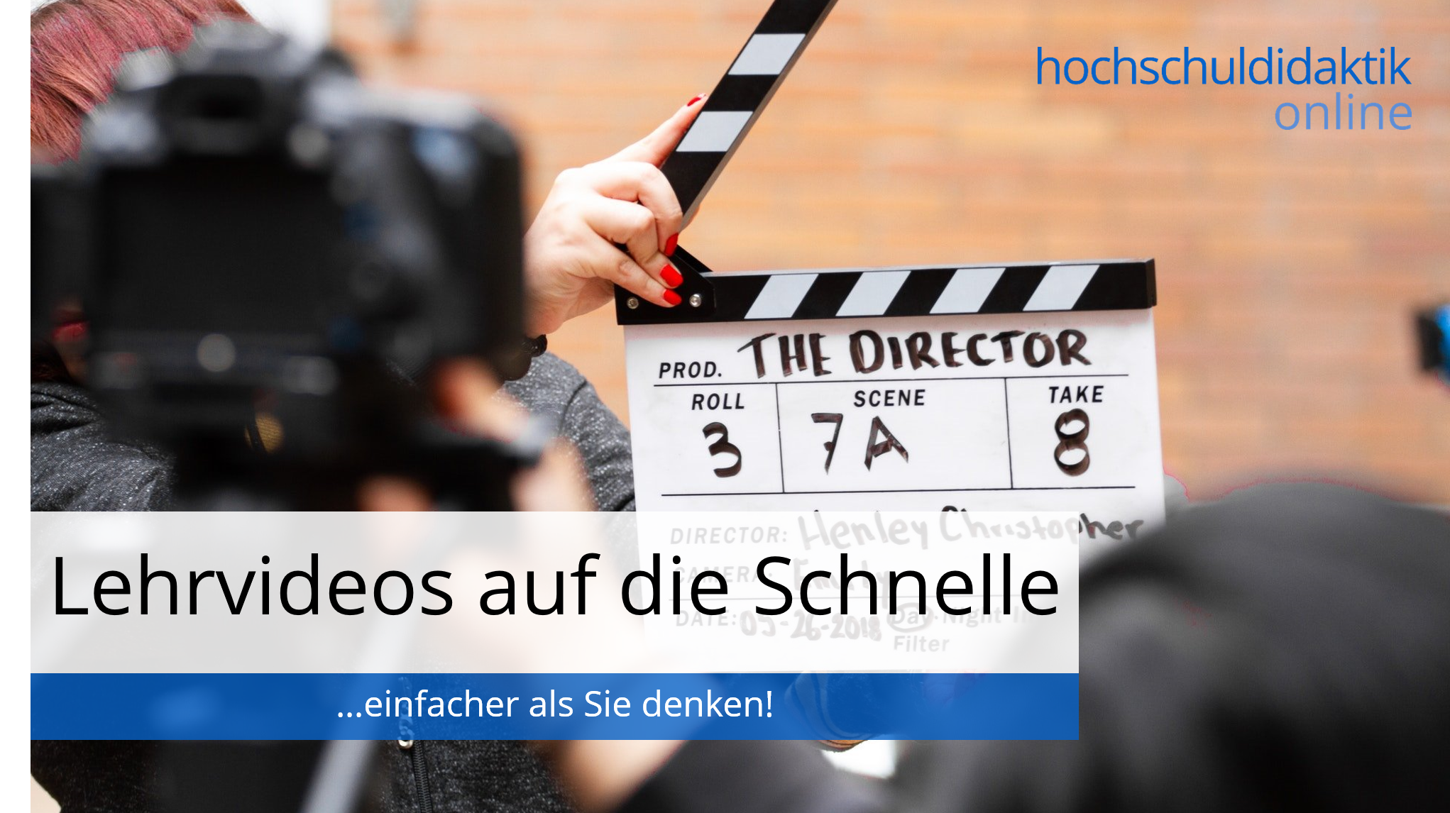 Lehrvideos auf die Schnelle