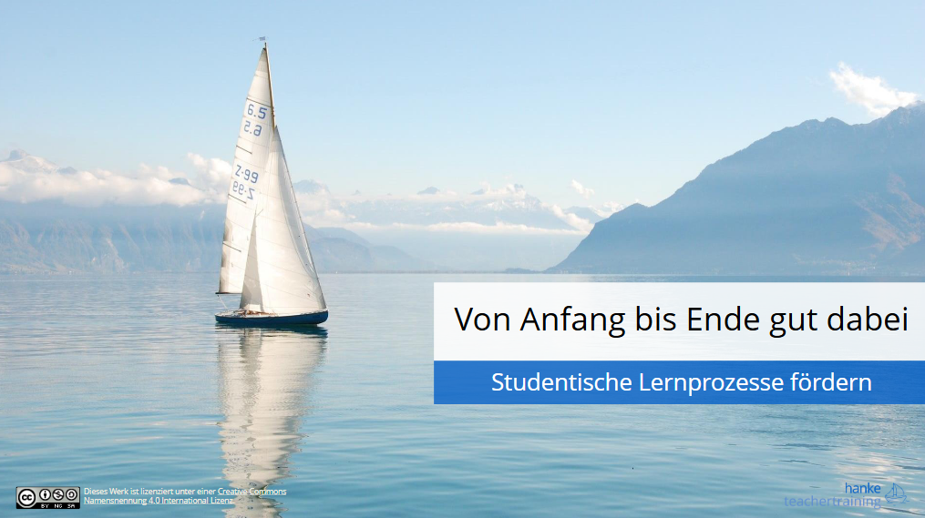 Von Anfang bis Ende gut dabei